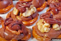 Sweet and Salty Rolo Pretzel Turtles