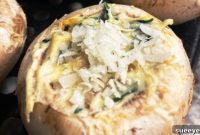 Irresistible Air Fryer Cheesy Stuffed Mushrooms