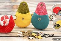 Stitch Your Own Round Coin Purse