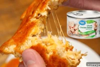 Gooey Cheesy Pantry Chicken Cakes