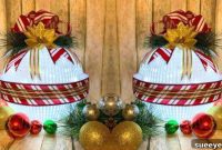 Dollar Tree Strainer Christmas Makeover