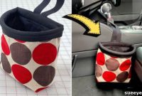 Sew Simple Car Trash Pouch