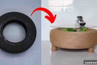 Reimagining Old Tires: Your Next Coffee Table