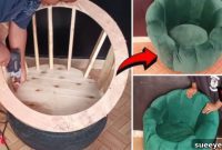 Repurpose an Old Tire into a Stylish Pouf Chair