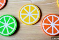 Create Adorable Citrus Slice Coasters in Minutes