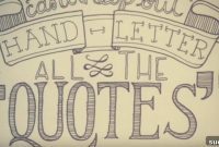 Learn Hand Lettering Step by Step to Craft Amazing Gifts