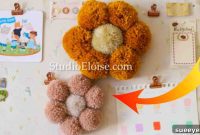 Crafting a Whimsical Pom Pom Flower Wall