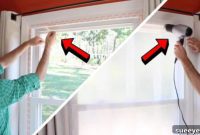 Seal Drafty Windows with Plastic Film