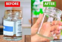 Effortless Jar Label Removal