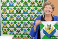 Stitch a Beautiful Mountain Lily Quilt with Jenny