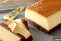 Effortless Velvety Caramel Pudding Cake