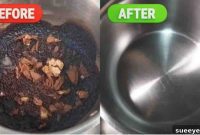 Effortless Way to Make Burnt Pots Sparkle