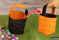 Simple Sew Reversible Halloween Treat Bag