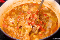 Unstuffed Cabbage Soup