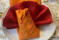 Festive Turkey Napkin Fold for Thanksgiving