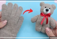 Glove-ly Teddy Bears Easy Upcycle Craft