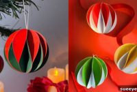 Make Easy Paper Christmas Ornaments