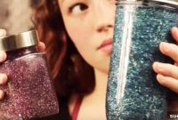Mesmerizing Glitter Jar to Calm Anxious Children