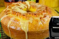 Air Fried 7-UP Cream Cheese Pound Cake