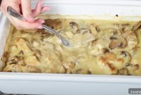 Creamy Chicken Mushroom Casserole