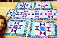 Charm Pack Table Accents Free Sewing Pattern