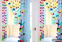 Fluffy Door Art: A Pom-Pom Project