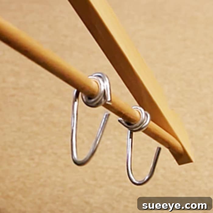 DIY Coat Hanger Hacks - Quick Organization Ideas - How To Make A Purse Holder From A Coat Hanger