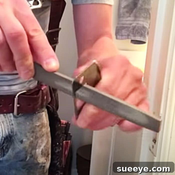 DIY Solutions For A Door That Wont Latch 2 Easy Door Latch Hack - DIY Home Hacks - Easy Door Fix