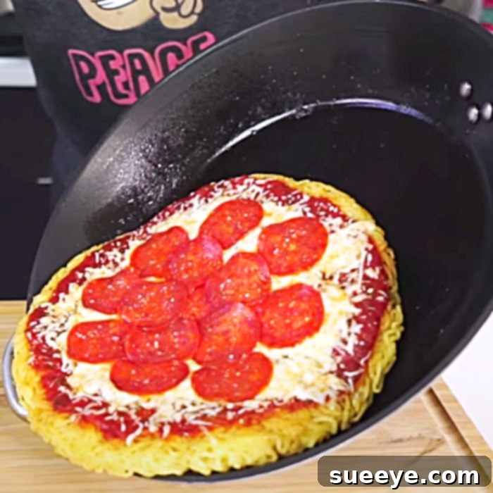 The $2 Ramen Pizza 3 Easy Ways To Make Pizza - Low Budget Meals - Quick Noodle Pizza Recipe