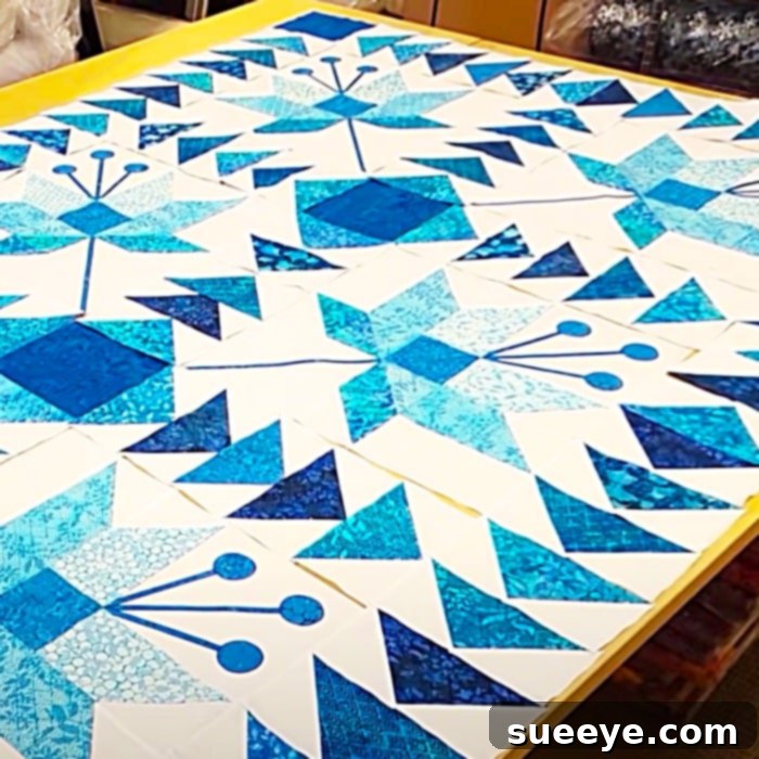 Geese In The Lillies Quilt Pattern by Donna Jordan 3 Geese In Thee Lillies Quilt Pattern - Donna Jordan Quilt Tutorials - Easy Quilt Ideas