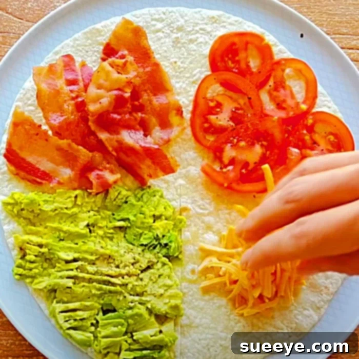 How To Make A Tortilla Wrap - Easy Sandwich Wrap Ideas - Breakfast Recipes