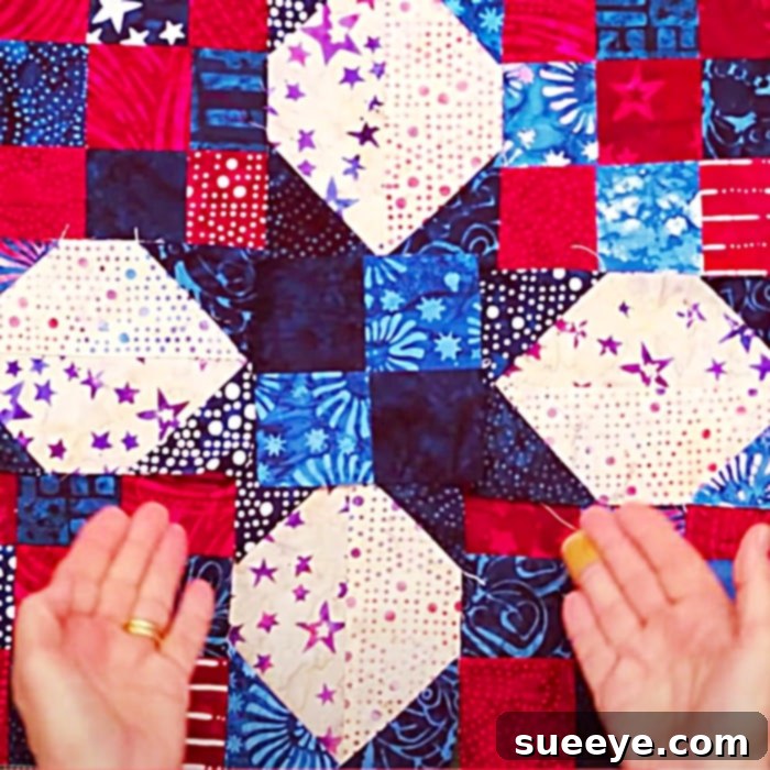 Easy Quilt Block Pattern - Free Quilt Pattern - Easy Sewing Pattern