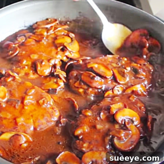 Effortless Salisbury Steak 3 Easy Salisbury Steak Recipe - Ground Beef Ideas - How To Make Hamburger Steaks And Gravy - Salisbury Steak Recipe - Easy Dinner Ideas