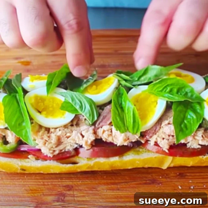 Easy Tuna Recipe Ideas - How To Make A French Style Sandwich - Easy Tuna Sandwich Recipe