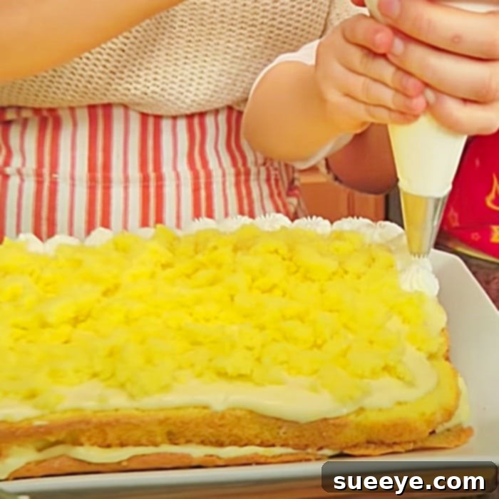 Cloud-Like Italian Mimosa Cake 3 Mimosa Cake Recipe - How To Make A Mimosa Cake - Italian Dessert Ideas