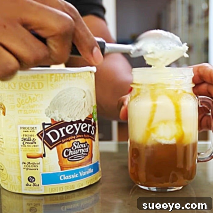 Cinnamon Whiskey Bliss Float 2 Recipe - How To Make A Fireball Float - Easy Cocktail Recipe