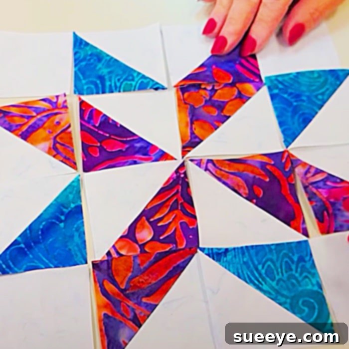 Stellar Paper Piecing Quilt 3 How To Do English Paper Piecing - Easy Quilt Project - Stars Within Paper Piecing Quilt