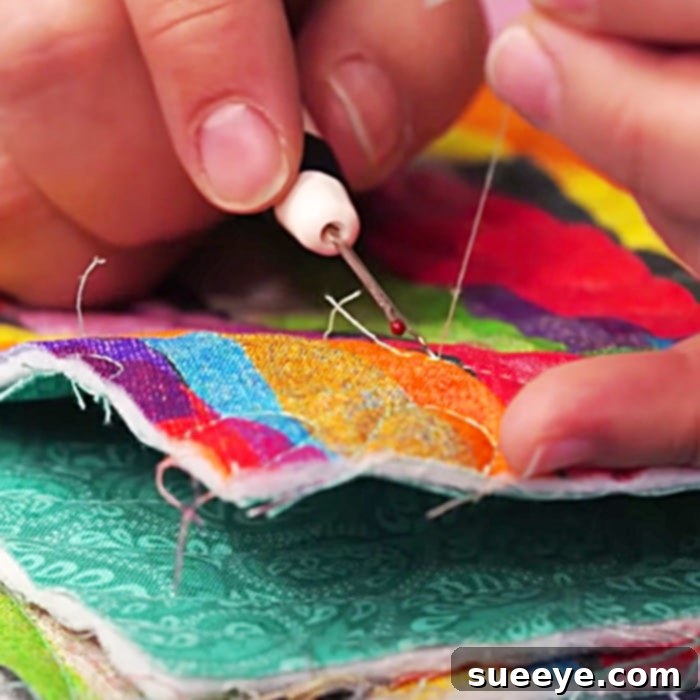 Damage-Free Seam Removal 2 How To Properly Remove Threads After Seam Ripping - Essential Sewing Tips