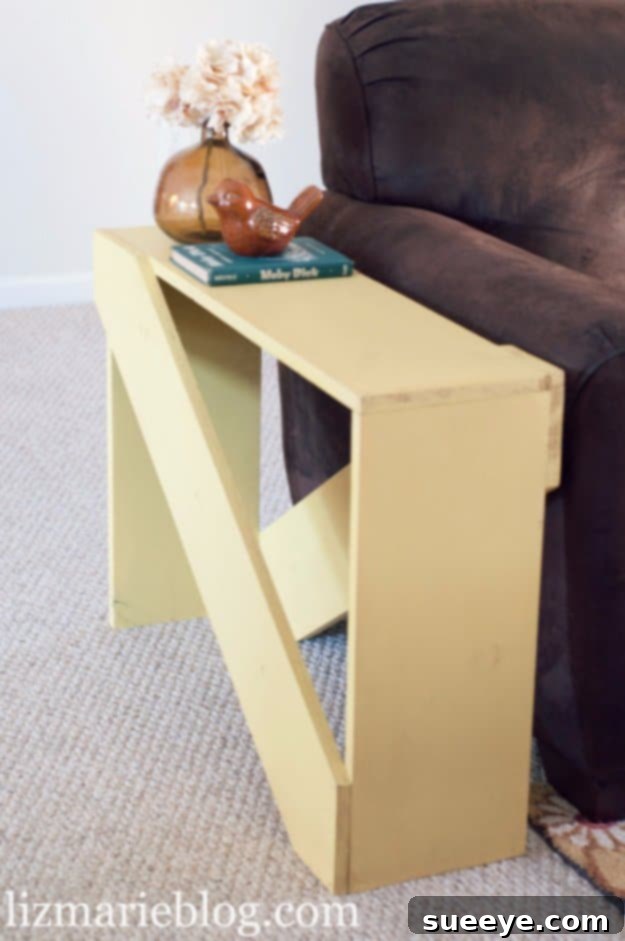 DIY 5 Board End Table DIY 5 Board End Table