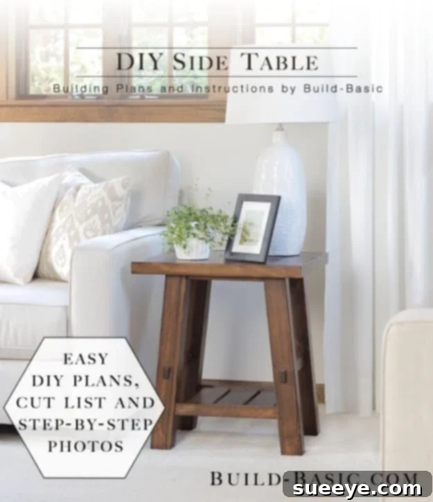 DIY Side Table DIY Side Table