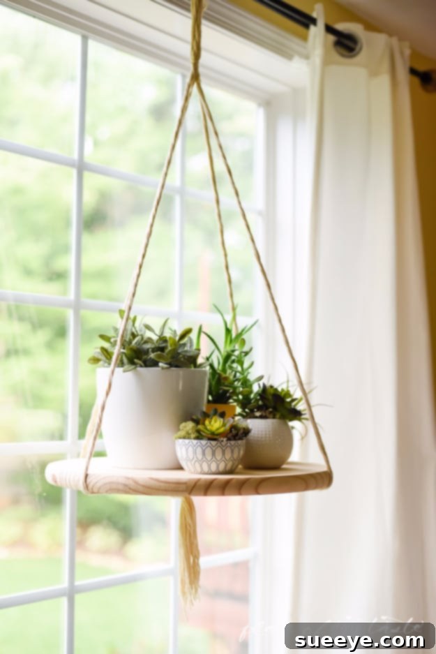 Elegant DIY floating shelf for modern home decor and minimalist storage