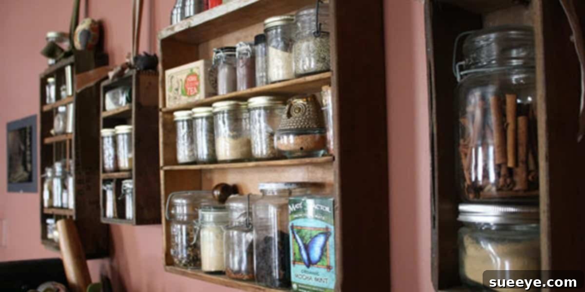 Creative DIY repurposed drawer shelf for unique, upcycled storage