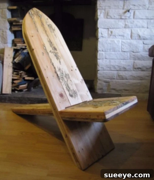 Homemade Viking Chair Woodworking Project Homemade Viking Chair Woodworking Project