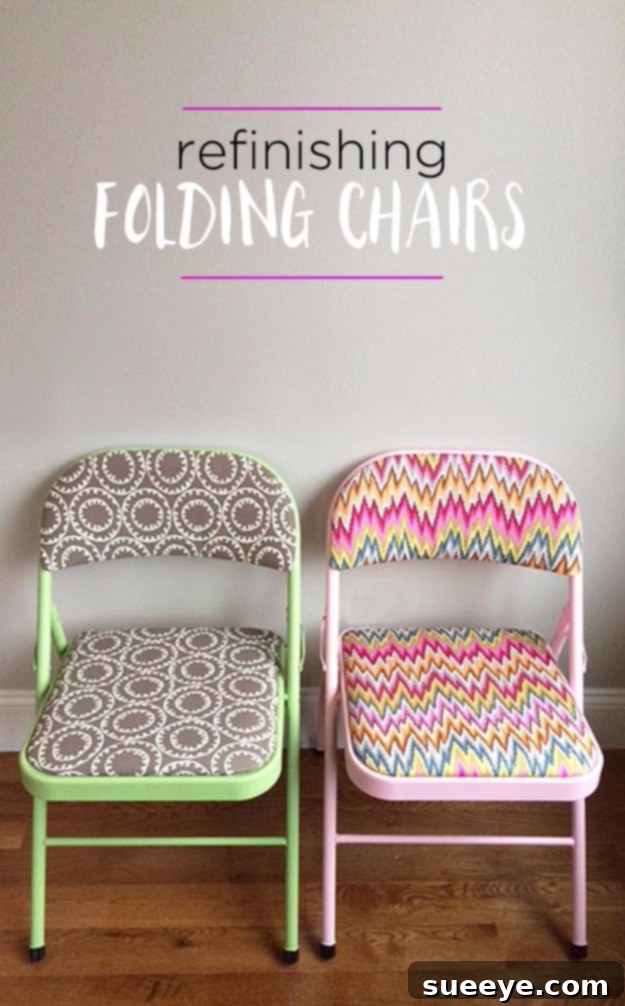 Refinish Folding Chairs for Stylish Seating Refinish Folding Chairs for Stylish Seating