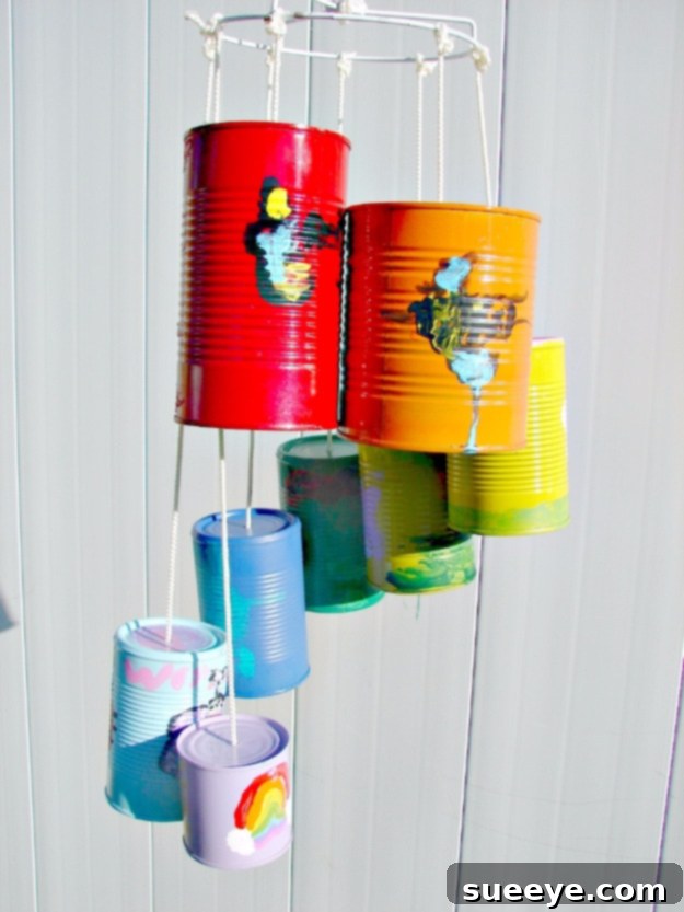 Summer Camp Wind Chimes - Kid-Friendly Outdoor Fun Summer Camp Wind Chimes - Easy and Colorful Craft Project for Kids