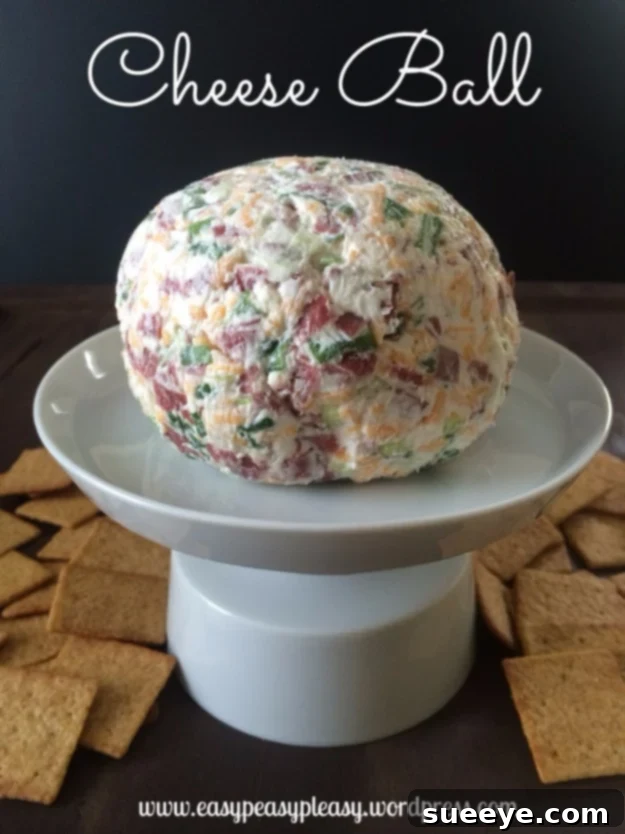Easy Super Delicious Cheese Ball Recipe Classic Super Delicious Cheese Ball with Herbs and Nuts