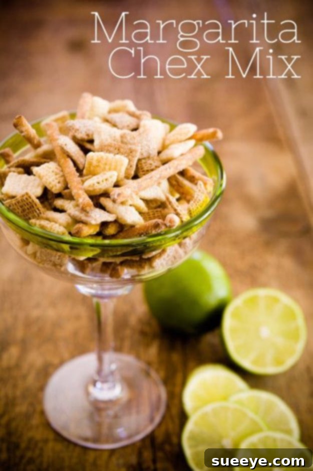 Unique Margarita Chex Mix Party Snack Tangy Homemade Margarita Chex Mix