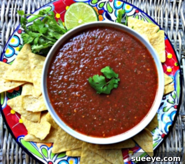 Homemade Restaurant Style Salsa Recipe Fresh and Zesty Restaurant Style Salsa