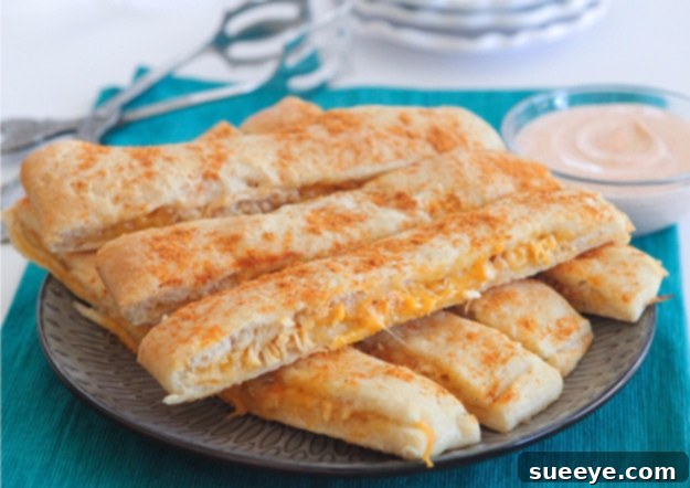Easy Chicken Taco Breadstick Appetizers Delicious Cheesy Chicken Taco Breadstick Dippers