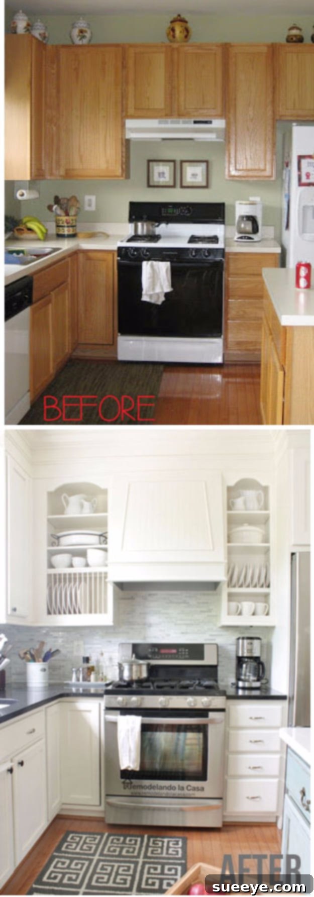DIY Range Hood Makeover Ideas DIY Kitchen Makeover - Range Hood Transformation